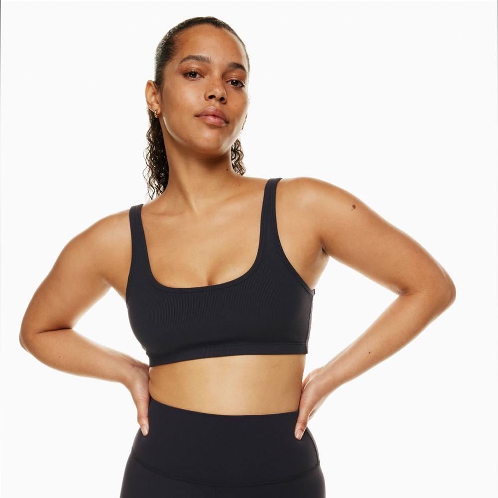 TNA Aritzia Ribbed Mini Bra Top Sports Bra